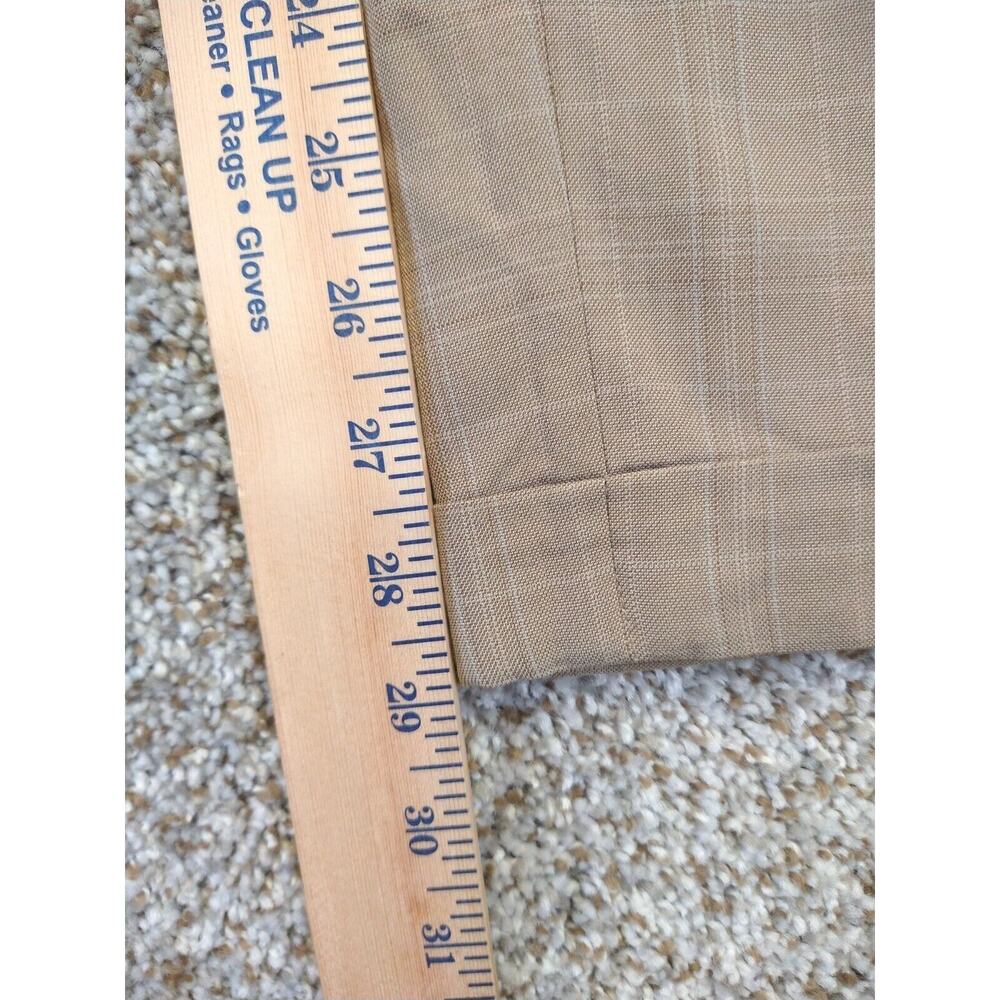 FUBU THE COLLECTION MENS CUFFED Chino PANTS Plaid SIZE 39R - Picture 9 of 10